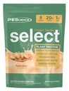 Pescience Vyberte Vegan Protein Powder, Plant Based Protein Powder, Amazing Taste, hladká textura, Pea a hnědá rýžová směs, mléčné výrobky zdarma, laktóza zdarma, gluten zdarma - arašídové máslo Delight, 5 Služeb