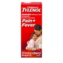 Dětský tylenol Tekutý perorální suspenze medicína, Acetaminofen Pain Reliever & Fever Reducer, Aspirin -, Ibuprofen & Alcohol- Free, Cherry, 4 Fl. Oz