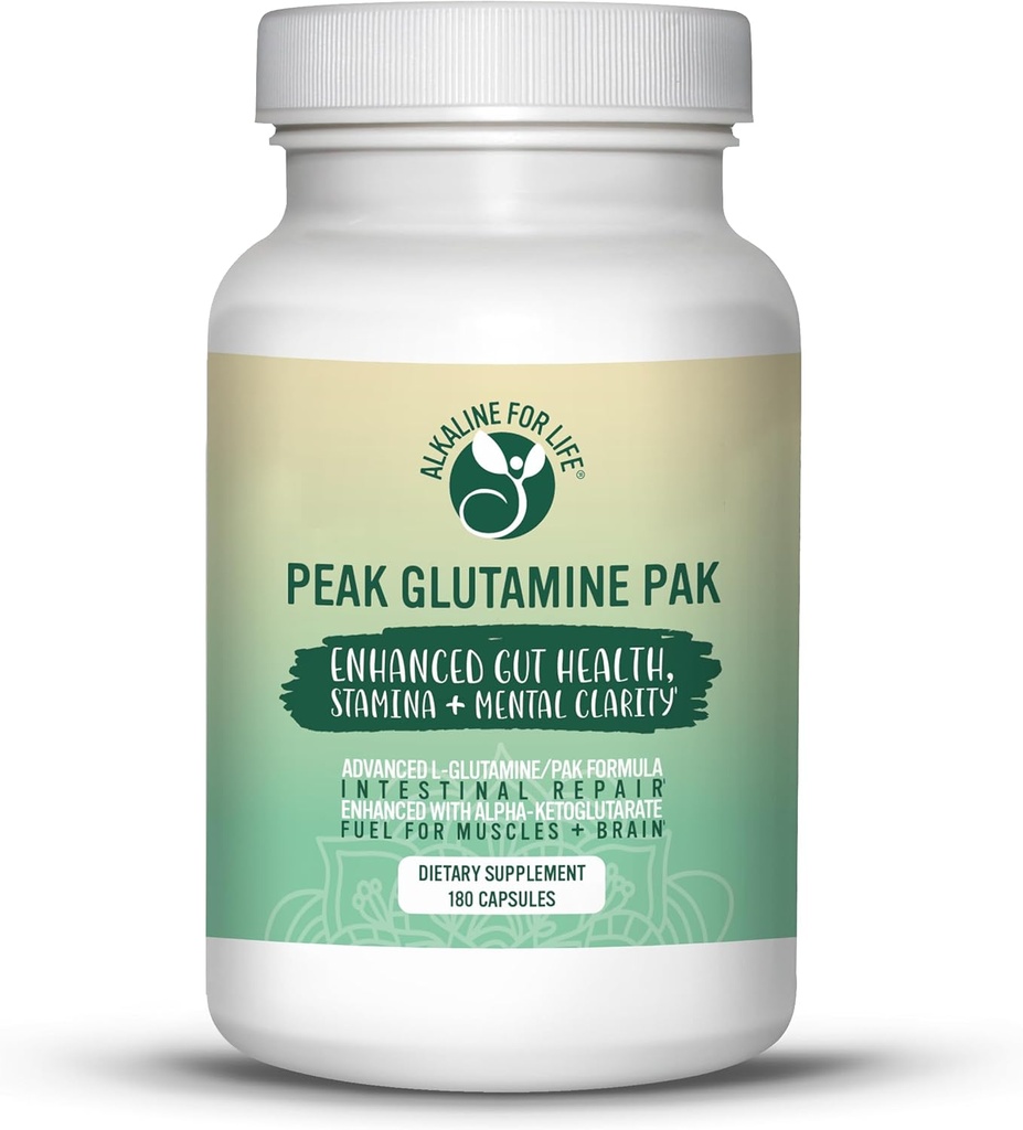 Vrchol glutamin PAK 180 Kapsle L Glutamin s pyridoxal Alpha- ketoglutarát efektivně Recycle L- glutamin pro optimální přínos pro zdraví Gut