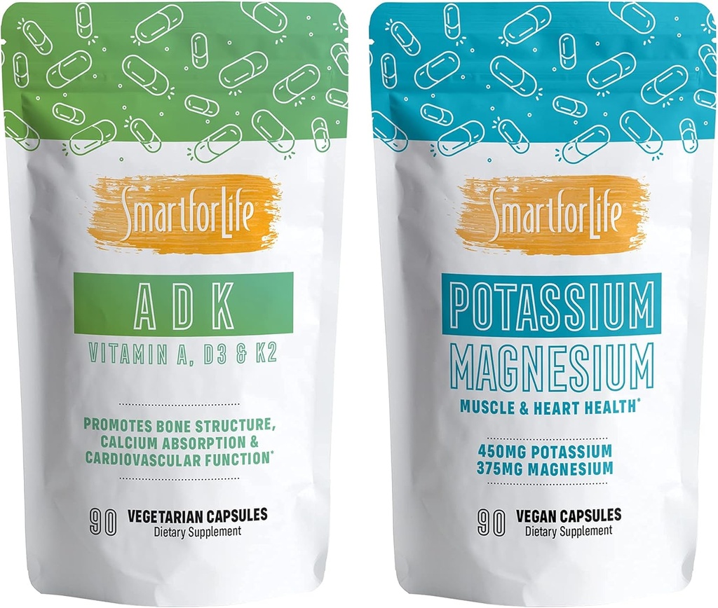 Smart for Life Draslík Magnesium & Vitamíny A, D3, K2 90