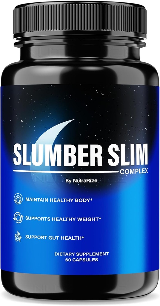 Slumber Slim Weight Loss, Oficiální SlomberSlim Complex Formule, Všechny přírodní pilulky na podporu fitness a celkové Wellness, Premium Keto Kapsle, Slumber Slim Recenze (60 Kapsle)
