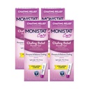 Monistat Chafing Relief Powder Gel, Long- Lasting Anti- Chafing ochrana pro bikini oblasti, Thorists a Bra Lines, 1.5 Oz, balení 4