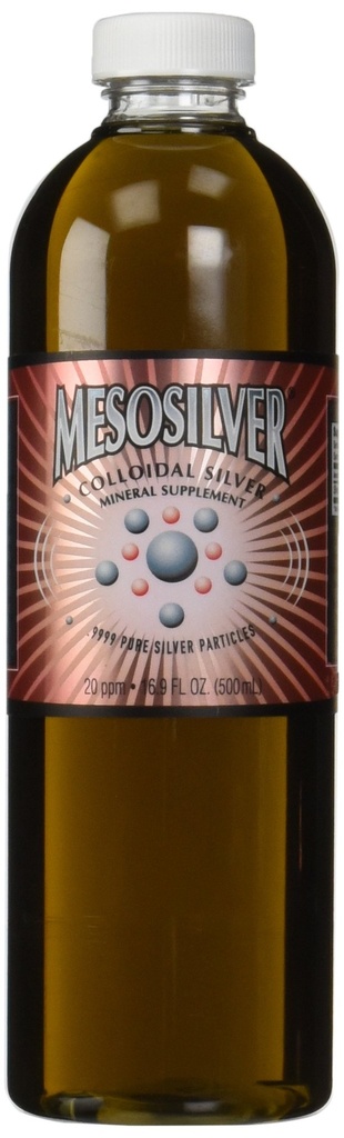 MesoSilver ® 20 ppm Koloidní stříbro, 500 ml / 16.9 Oz