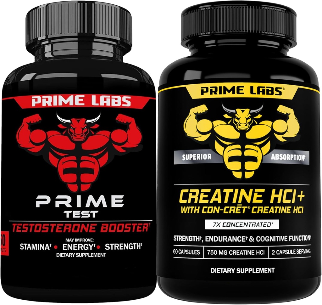 Prime Labs Prime Test + Creatine HCl Kapsle