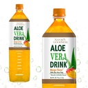 Nature 's Goods Aloe Vera Drink with Pulp Mango Flavor - 50.7 Fl Oz (1.5 L) - Osvěžující nápoje s Real Aloe Vera Juice