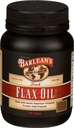 Barlean je Omega 3 6 9 Flaxseed olejové doplňky, Cold- Pressed Flax Seed Supplement Softgels s 1650 mg ALA mastné kyseliny, 100 Počet