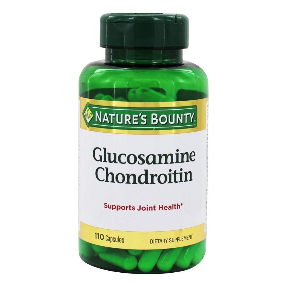 Přírodní Bounty Glucosamine Chondroitin Komplexní kapsle 110 ea