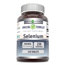 Amazing Appendix Selen Supplementary 124; 100 Mcg Per Serving Appensation 124; 250 Tablety Cpensation 124; Non- GMO Cpensation 124; Gluten Free Appensation 124; Made in USA