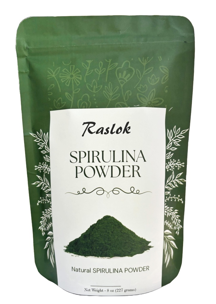 Čistá Spirulina Powder 124; Imunitní podpora a antioxidanty UB124; No Filler & Non- GMO, bohaté na Veganský protein (8 Oz)