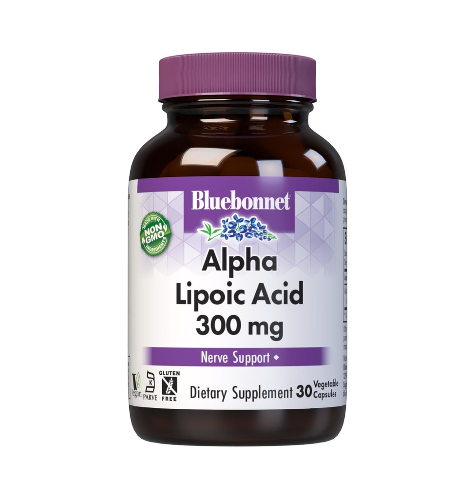 BLUEBONNET NUTION ALPHA LIPOIC ACID 300 mg