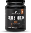 Wilderness Athlet - Brute Strength BCAA Post Workout 124; BCAA Creatine Workout Powder - Premium Post Workout Recovery Drink 124; 15 Serving Tub (Apple Pie)