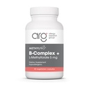 MethylPro B- Complex + L- Methylfolát 5 mg - Methylovaný vitamin B Complex pro ženy a muže, Cellular Energy Support with Folate, Niacin and Biotin, VIT B Supplement - 30 Veganových kapslí