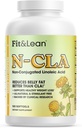 Fit & Lean N-CLA, Úbytek hmotnosti, Snižuje břišní tuk lepší než CLA, Zvyšuje metabolismus, podporuje Lean Muscle, stimulant zdarma, Nekonjugovaná kyselina linoleová, 120 Služeb (Balení května Vary)