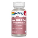 Solaray DIM Supreme 100mg Supreme 124; Menopauza & Estrogen Metabolismus Dodatek s brokolicovým semenem extrakt 124; 90 VegCaps