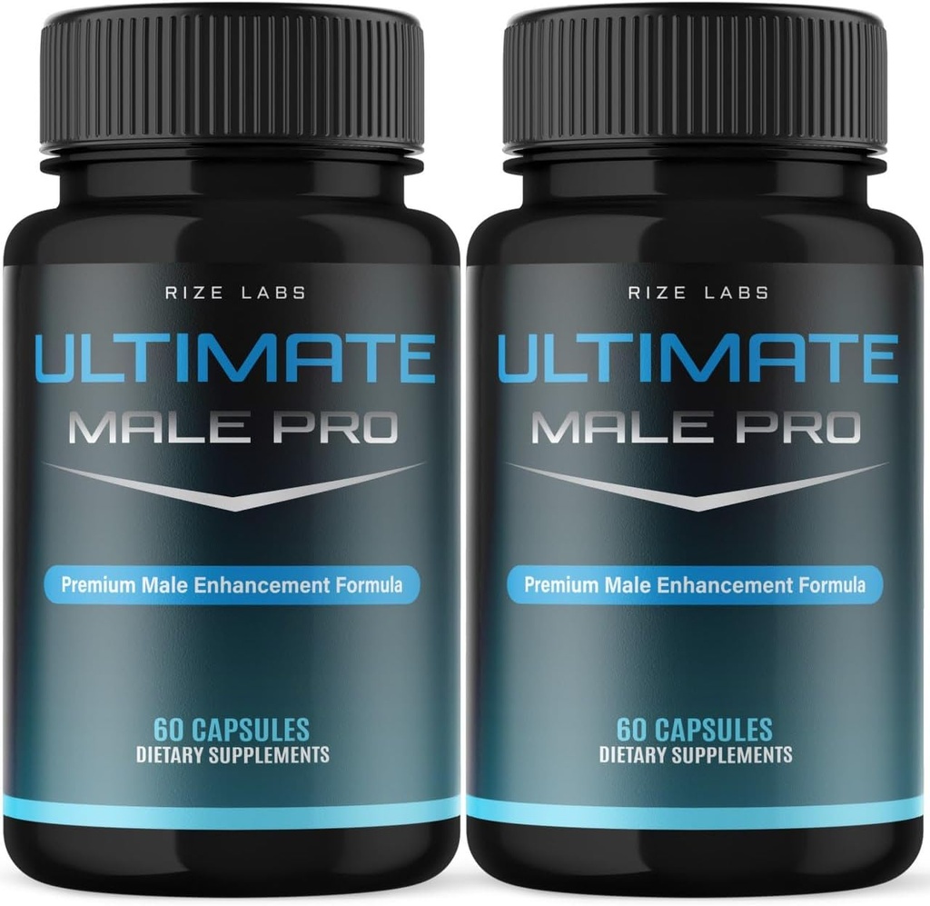 (2 Pack) Ultimate male Pro Kapsle pro muže, UltimateMalePro Recenze (120 Kapsle)