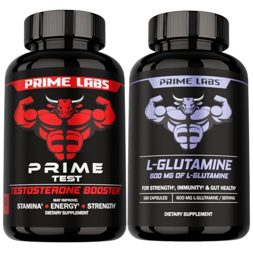 Prime Labs Prime Test + L Glutamin Kapsle