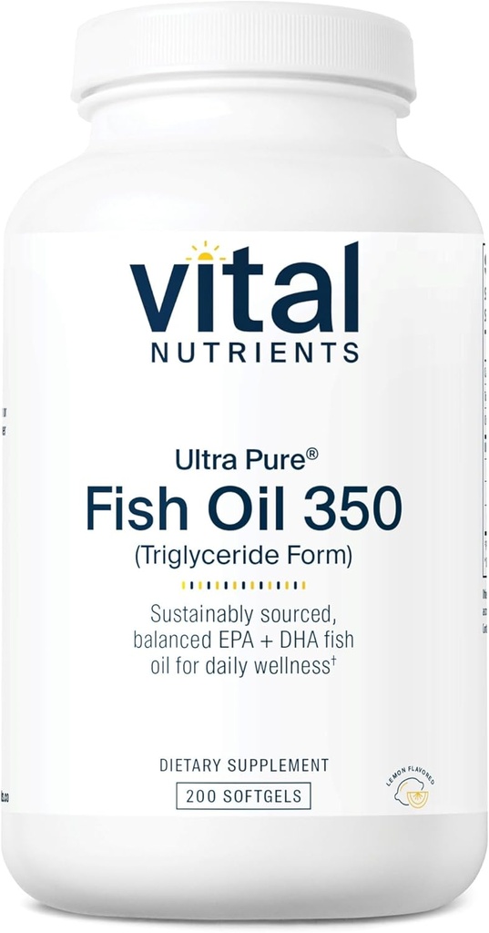 Vital Nutrients Ultra Pure ® Fish Oil 350 Př