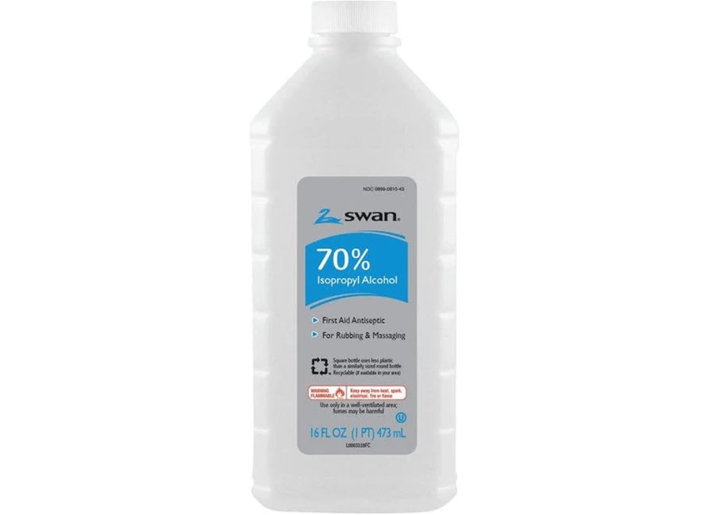 Vi- Jon Swan Isoprofyl Alkohol, 70% 16 Fl Oz