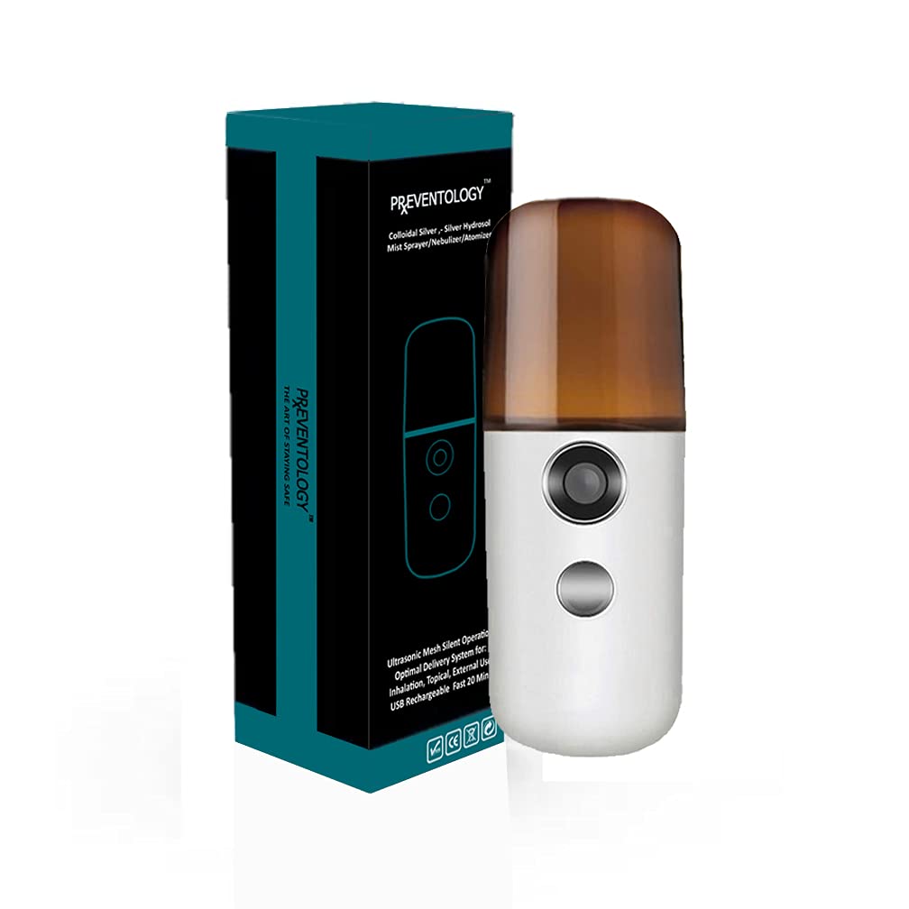 Preventologie Koloidní stříbro Mist Sprayer - Dobíjecí Ultrazvukový Mesh - Tichý provoz