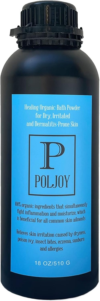 Organic Bath Powder for Dry Iritated Sensitive Dermatitis Prone kůže Dospělí a děti Friendly Eczema Léčba