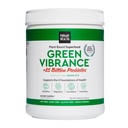Vibrační zdraví, zelené vibrace, Vegan Superfood Powder, Boost Energy, 60 Služeb
