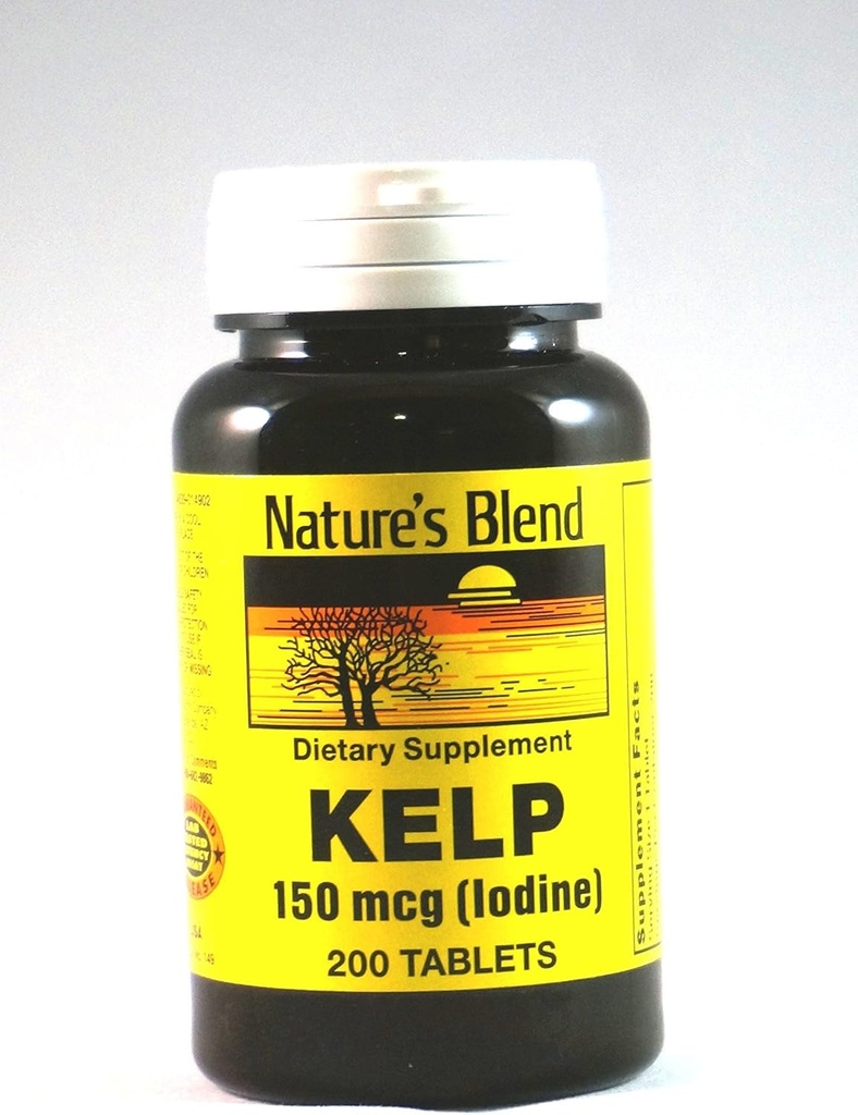 Nature 's Blend Kelp 150 mcg (jód) 200 tablet