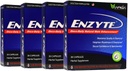 Enzyte ® Natural Male Enhancement Bundle for Quality and Stamina with Asian Ginseng, Ginkgo Biloba, Grape Seed Extract, Horny Goat Weed - 4 Pack Bundle