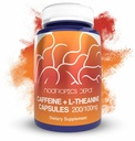 Nootropics Depot Caffeine and L- Theanine Capsules CLAS124; 60 Count CLAS124; Obsahuje 200 mg kofeinu a 100 mg L- Theanine CLAS124; přírodní doplněk CLAS124; Energy Booster CLAS124; Mental Focus + Alerness CLAS124; Coffee Alternative