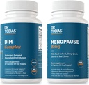 Dr. Tobias Menopauza Relief and DIM Complex - Podpora hormonální rovnováhy a menopauzálního komfortu, non-GMO