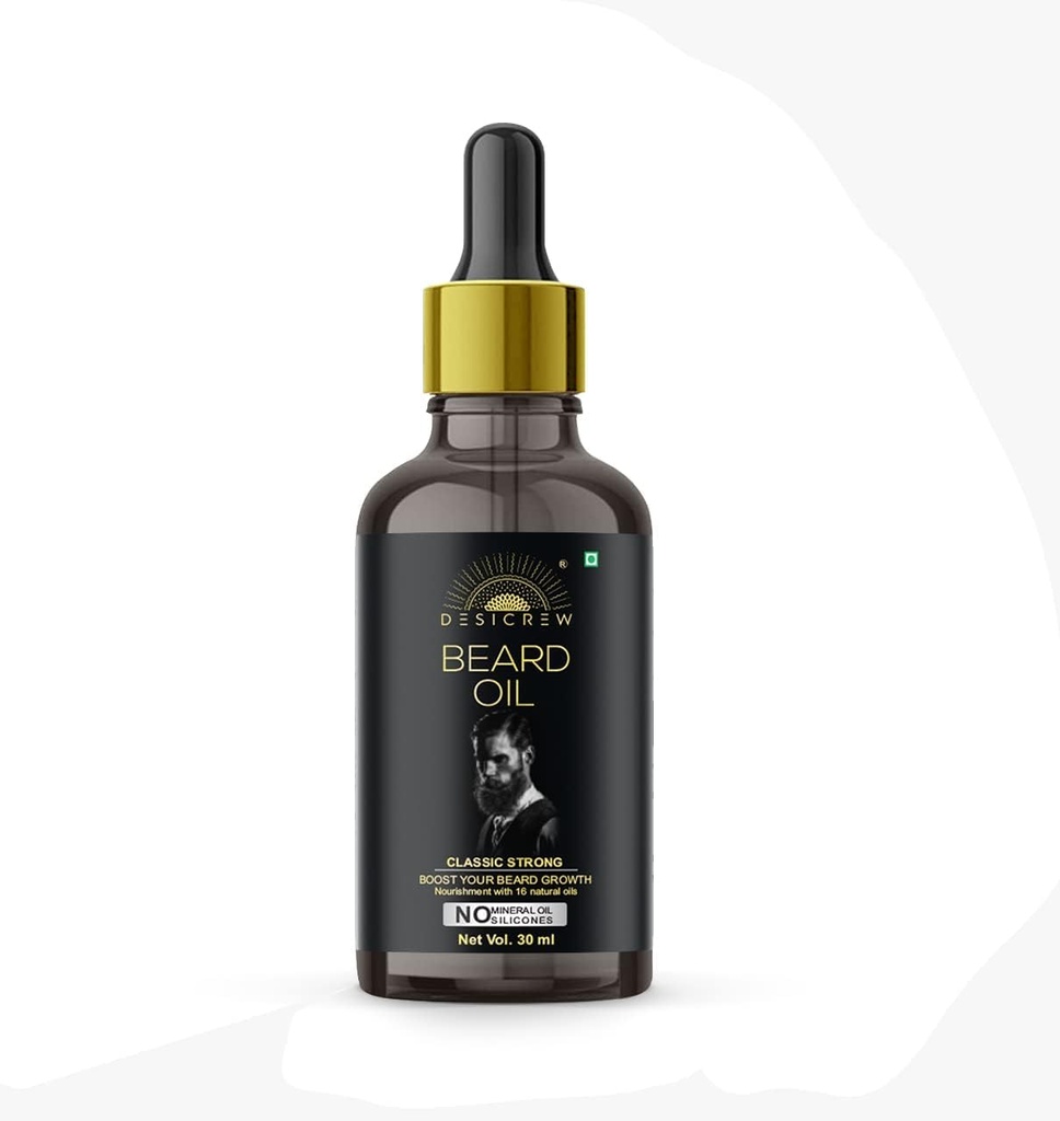 Classic Beard Growth Oil - May Boost You Beard Growd Row Noiurishment S 16 Essebcial Naturals Oils v 30ml