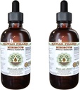 Hibiscus Alcohol- Free Liquid Extract, Organic Hibiscus (Hibiscus Sabdariffa) Sušené květiny Glycerite Hawaii Pharm Natural Herbal Supplement 2x2 oz