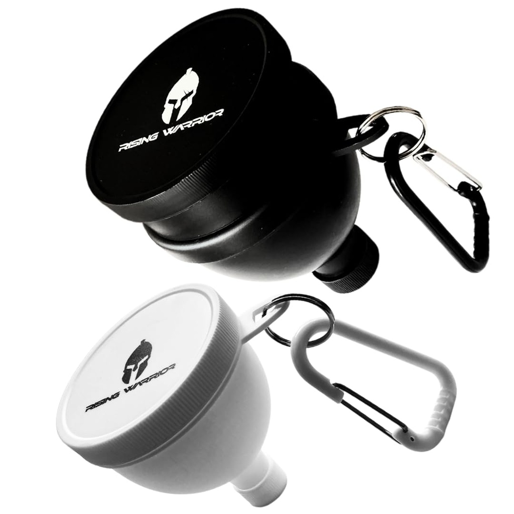 Malé a velké 2- balení 124; Přenosný protein práškovací láhev nádobka 124; Ideální pro pre- cvičení, BCAA je, a protein prášek 124; Keychain voda nádobka doplněk nádobka to-