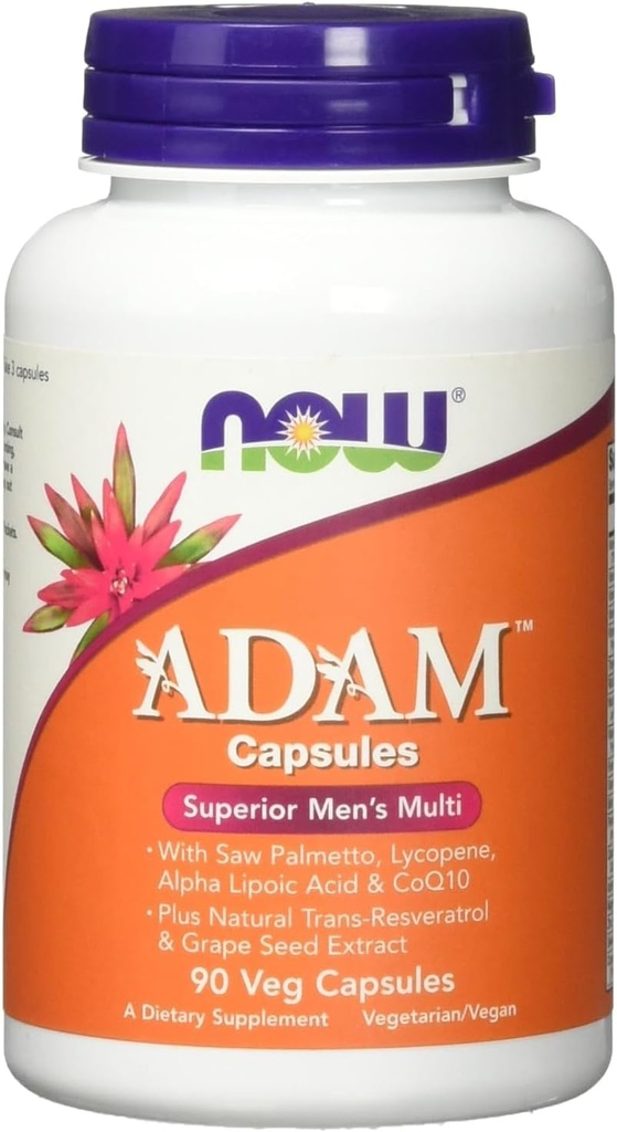 Nyní potraviny ADAM Superior Mens Vícečetné vitamíny 90 vcaps