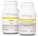 Integrační terapeutika Bundle s Active B- Complex, 60 Kapsle & CoQ10 (100mg), 60 Softgels - Active B-Complex na podporu energetického metabolismu * - CoQ10 na podporu srdce a mozku zdraví *