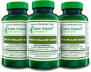 White Willow Bark Kapsle 124; 710mg PHARMAN 124; 90 Veg Caps Pain Relief - White Willow Bark Extract PHARMAN 124; Vegan, Non GMO & Gluten Free PHARMAN 124; Protizánětlivé GARMAN 124; Podporuje společné funkce (balení 3)