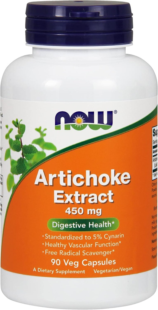 Nyní potraviny Artichode Extract 450 mg - 90 Veg čepice