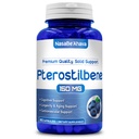 Extra síla Pterostilbene dodatek 124; Vegan Friendly 150mg Pterostilbene Kapsle 124; Antioxidační dodatek pro stárnutí srdce imunitní a mozková podpora 124; Made in The USA (180 Day Supply)