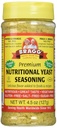 Bragg Nutritional Yeast 4.5oz 2 Pack