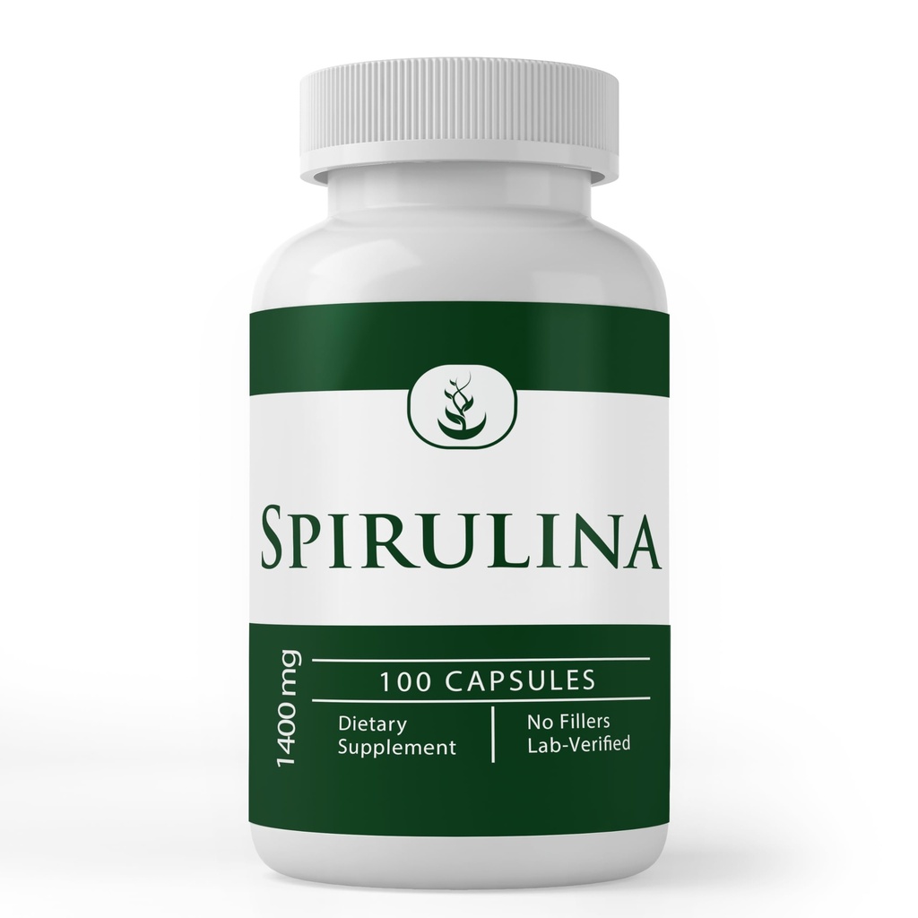 PRŮVODNÍ INGREDIENTY Spirulina (100 tobolek) Bohatá na fykocyanin, čistý