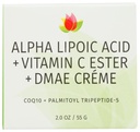 REVIVA LABS - alfa kyselina lipoová vitamin C Ester DMAE Creme (2.oz)