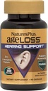 Natures Plus AgeLoss Podpora sluchu - 90 Kapsle - Vegetariánské, Gluten zdarma - 30 Služení