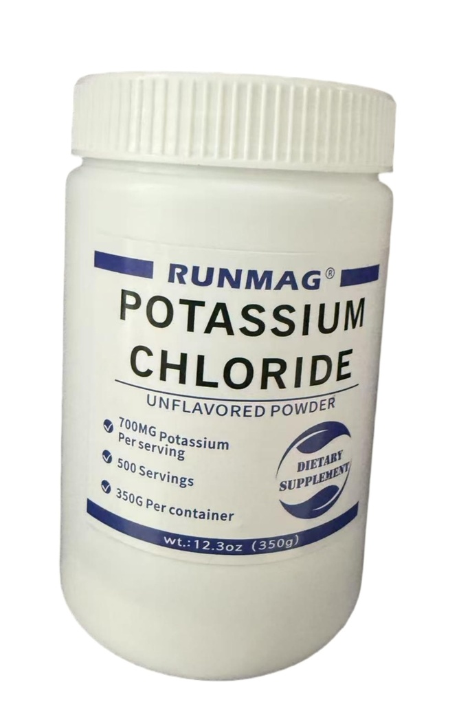 Chlorid draselný prášek - náhražka soli 350g na kontejner