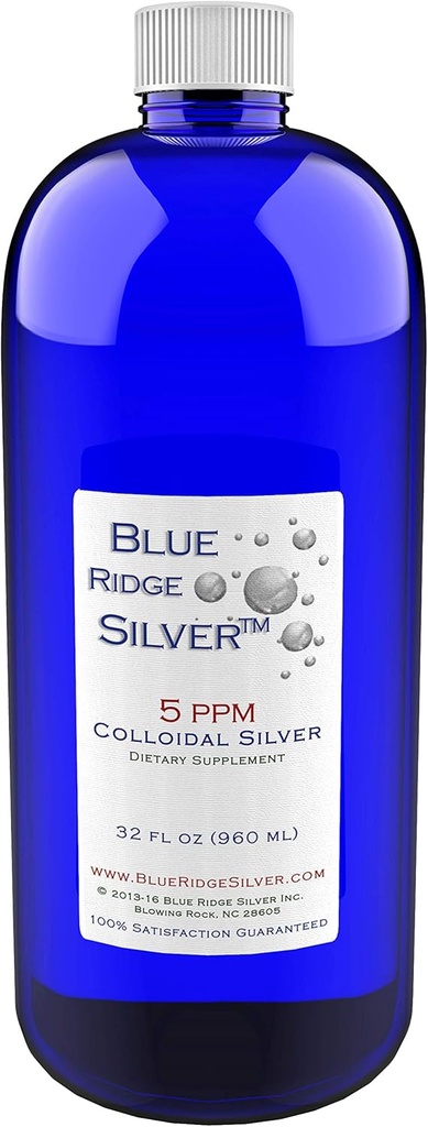 5 ppm 32 oz koloidní Silver přírodní imunitní podpora doplněk zdraví
