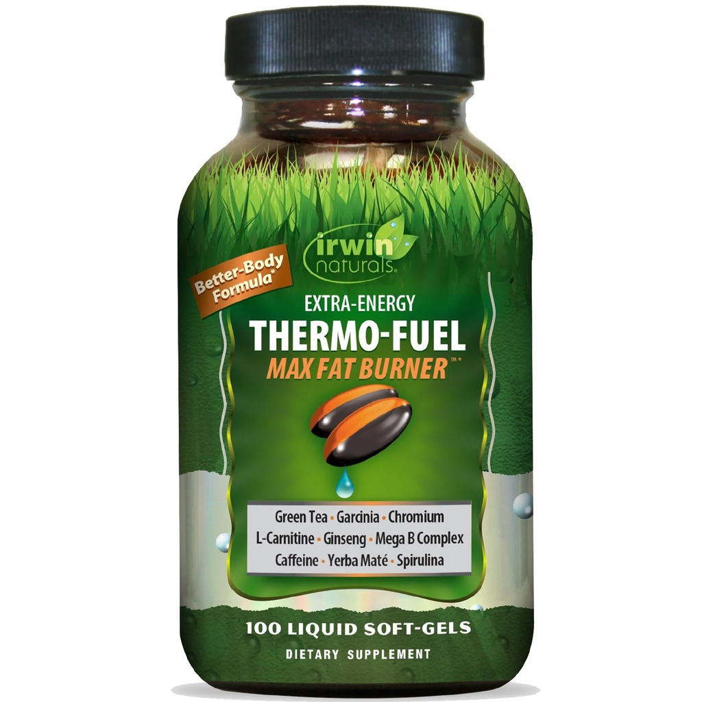 Irwin Naturals Extra- Energy Termo- Palivo Max Fat Burner 100 Softgel