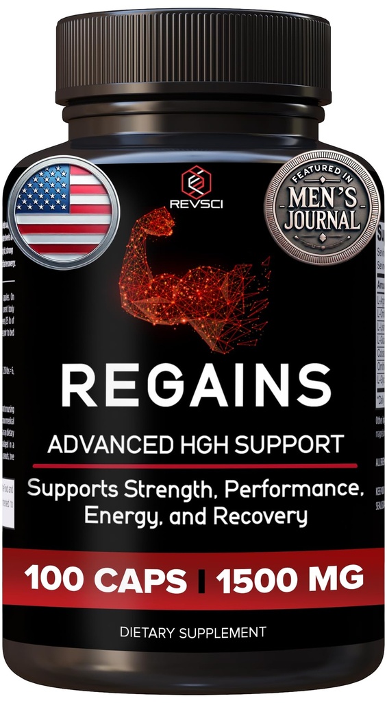 HGH doplňky pro muže a ženy - vykazuje přírodní anabolický růst svalů Building & Human Growth Hormon pro muže, Muscle Builder pro muže, Muscle Recovery Post Workout Dodatek, 100 proteinové pilulky