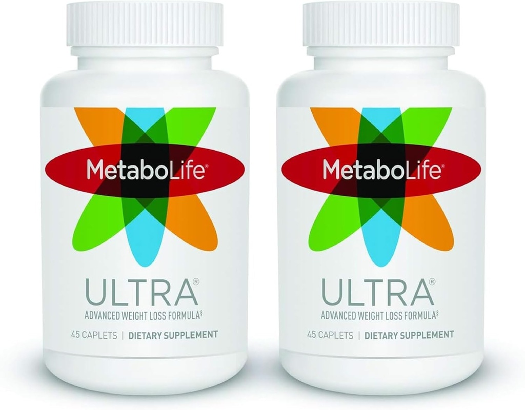 Twinlab MetaboLife Ultra - dodatek stravy - Příplatek hladu pro ženy a muže - 800 mg, 45 Kapletů - 2 balení
