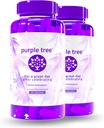purple tree Post- Celebration Wellness Dodatek 124; Podpora jater, Tělesný doplňovač, Rychlá hydratace 124; Dihydromyricetin DHM, Mléko Thistle, Elektrolyty, Vitamin B, Willow Bark, Quercetin (180 pilulky)