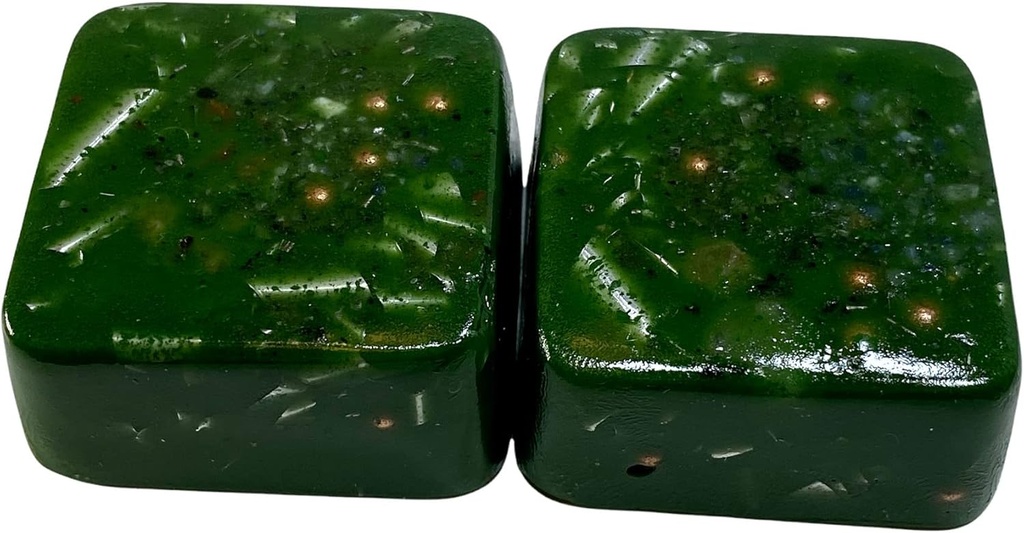 Zelený oxid chromový 2 Mini Cube Tower Busters Crystal Orgone (Zelený oxid chromový)