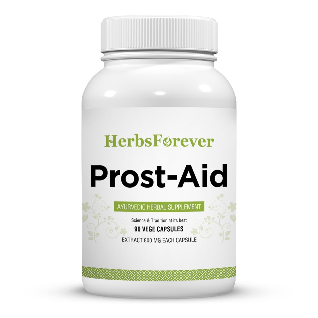 Herbsforever Prost- Aid Capsule Prostate Dodatek Promotes Prostatic Health 90 Kapsle