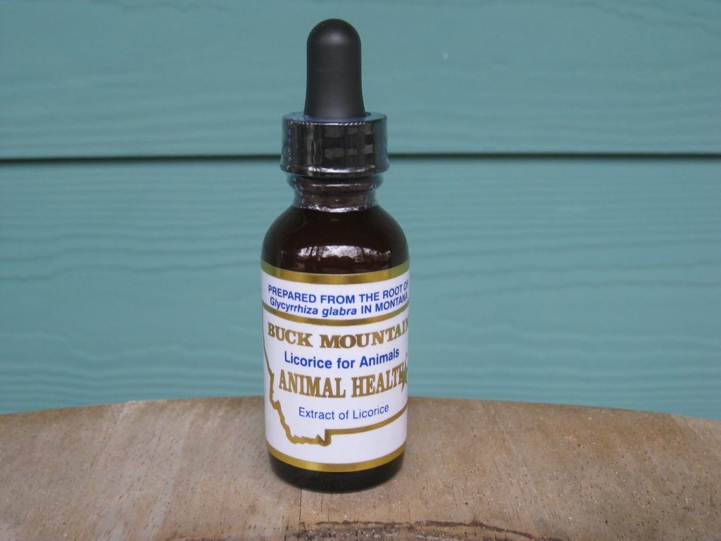 Buck Mountain Licence Tincture for Animals- 1unce od Carols Pet Cafe and Beyond